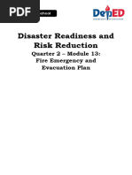 DRRR q2 Mod13 Fireemergencyandevacuationplan