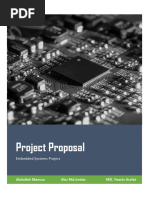 Project Proposal Smart Health Monitoring System