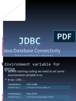Java Database - Connectivity