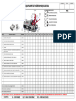 Check - List Do Equipamento Rosqueadeira