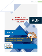 Sakinah Modul Ajar Bahasa Indonesia - Memproduksi Dan Mempublikasi Teks Laporan Hasil Observasi - Fase E