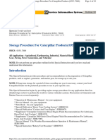 STORAGE PROCEDURES FOR CATERPILLAR PRODUCTS1 