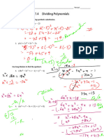 7.4 - Factor Theorem