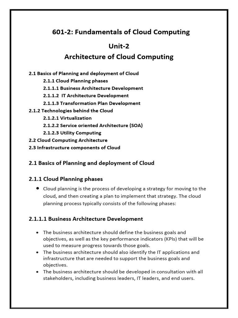 Unit 2 Download Free Pdf Virtualization Cloud Computing