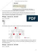 Doenças Hereditárias e Alelos Múltiplos Material Uerj