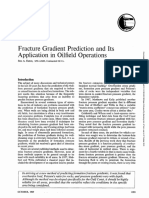Spe-2163-Pa (Fracture Gradient Prediction and Its Application in Oilfi Eld Operations)
