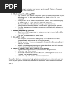 Boost Internet Speed Using CMD Tricks | PDF | Domain Name System ...