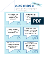 Speaking Cards Worksheet