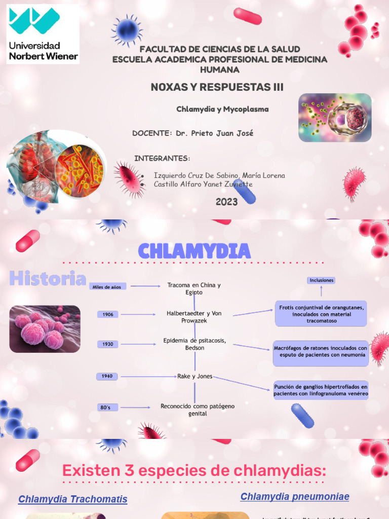 Infecciones por Chlamydia y Mycoplasma | PDF | Infección transmitida ...