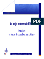 Projet STMG Mercatique