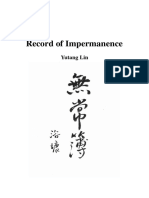 Record of Impermanence