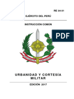 MY - RRGG - Urbanidad y Cortesia Militar