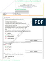 DSSSB TGT Maths Female Question Paper 18.11.2018 3rd Shift