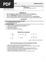 In-Class Practice Questions - Electric Circuits