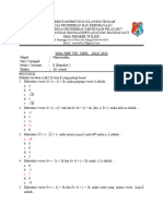 PREE TES X Matematika (Kadek Sutami, S.PD)