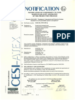 Production Quality Assurance Notification ATEX IECEx Cortem