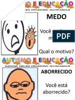 Prancha Comunicação Alternativa Emoções 6 Simone H D Ischkanian