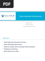 Fire Mechanisms and Phosphate Esters