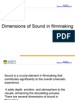Dimensions of Sound