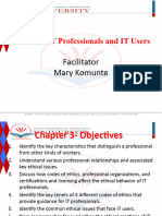 Module 3 Ethics For IT Professionals IT Users