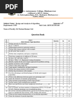 DAA - QuestionBank - CSIT