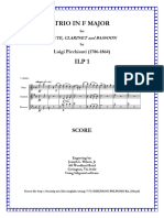 Picchianti Trio - Score