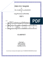 Picchianti Trio - Clarinet