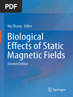 Biological Effects of Static Magnetic Fields, 2nd (Xin Zhang, (Ed ...