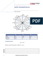 Resumo - 1953810 Josimar Padilha Alves de Araujo - 90143010 Matematica 2019 Aula 68 Funcoes Trigonometricas II