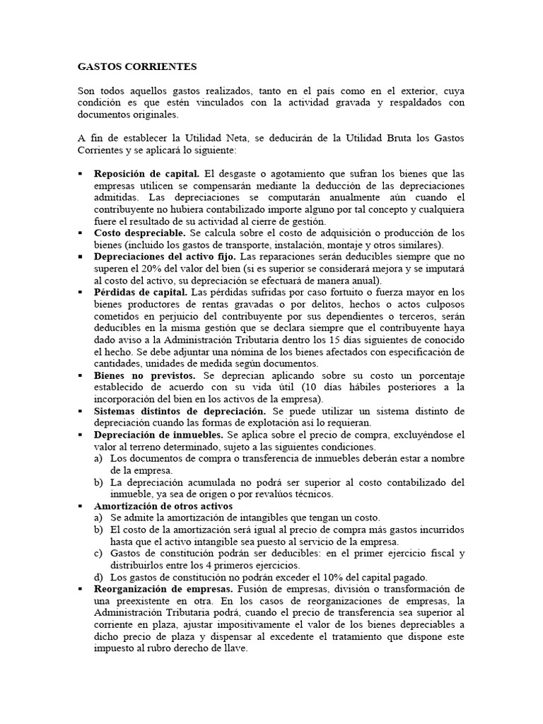 Deducciones y Depreciaciones Fiscales | PDF | Depreciación | Business