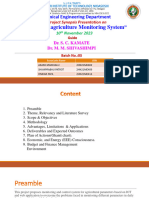 Iot Based Agriculture Monitering System