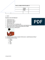 Soal Latihan Pengetahuan 1.2