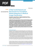 A Real-World Dataset and Benchmark For Foundation Model Adaptation in Medical Image Classification