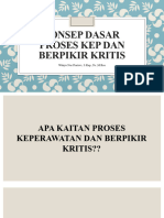 Proses Kep Dan Berpikir Kritis