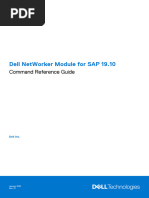 Networker Module For Sap - 19.10 - 1060607