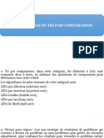 Algorithmes de Tri Par Comparaison