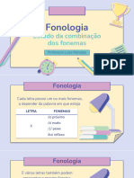 1 SÉRIE - Aula 03 FGB - Fonologia