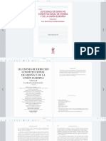 Lecciones de Derecho Constitucional de España y La UE