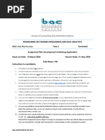 DatawareHousing Moderated Assignment