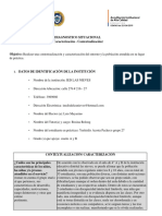 caracterización IED las nieves 