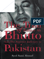 The Trial of Z A Bhutto and The Superior Judiciary-Syed Sami Ahmed 2008 Cs