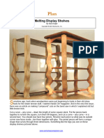 Melting Display Shelves Plans