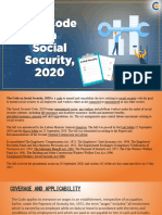 Abhijith Govind PPT On Code On Social Security 2020