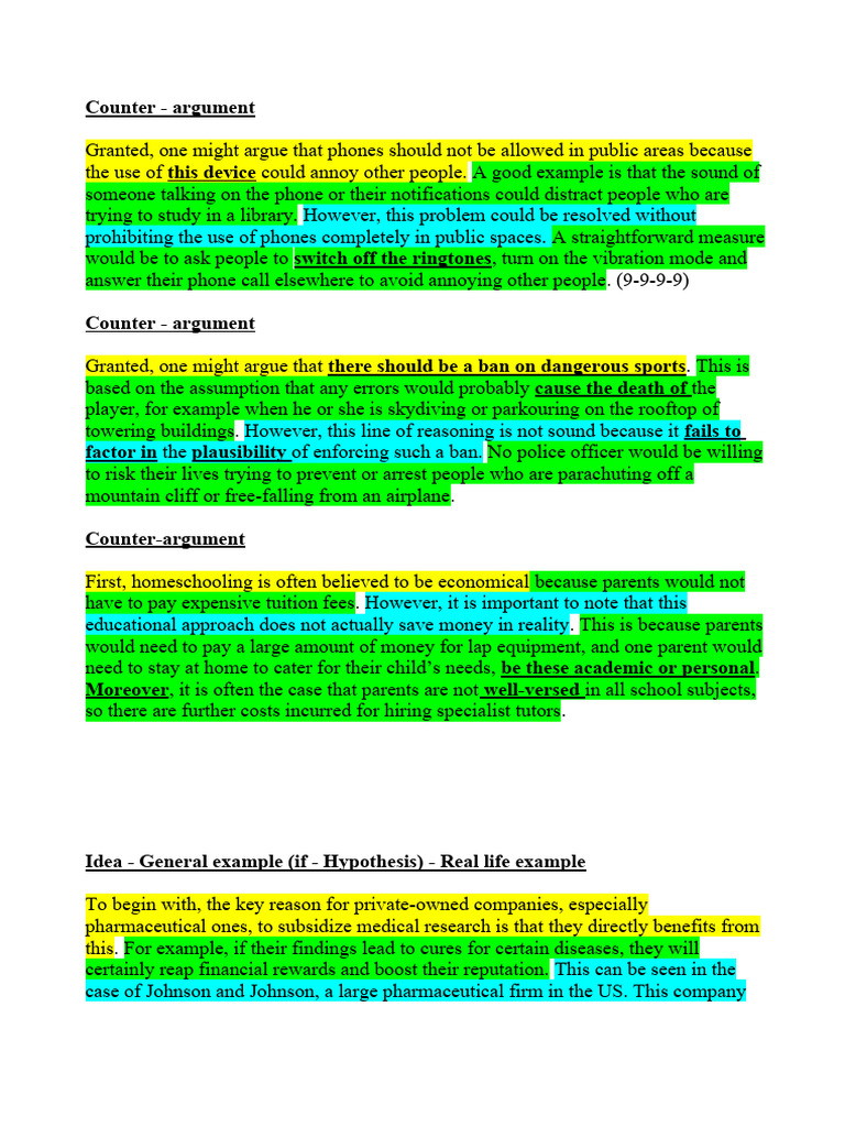 Different Styles In Word