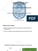 Primera Unidad - Estandar Iso 9001 - 2015