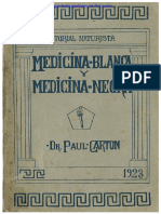 Medicina Blanca y Medicina Negra