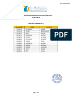 Liste Des Étudiants Renvoyés Aux Rattrapages Semestre 4