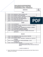 Jadwal Pondok Selama Romadlon 1443 2022