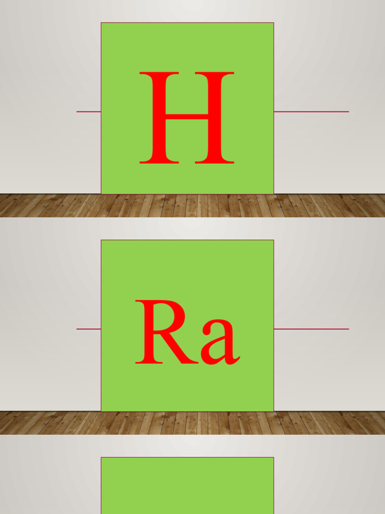 Elements Flashcards Pdf