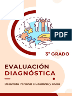 Prueba Evaluación Diagnostica DPCC 3° Grado